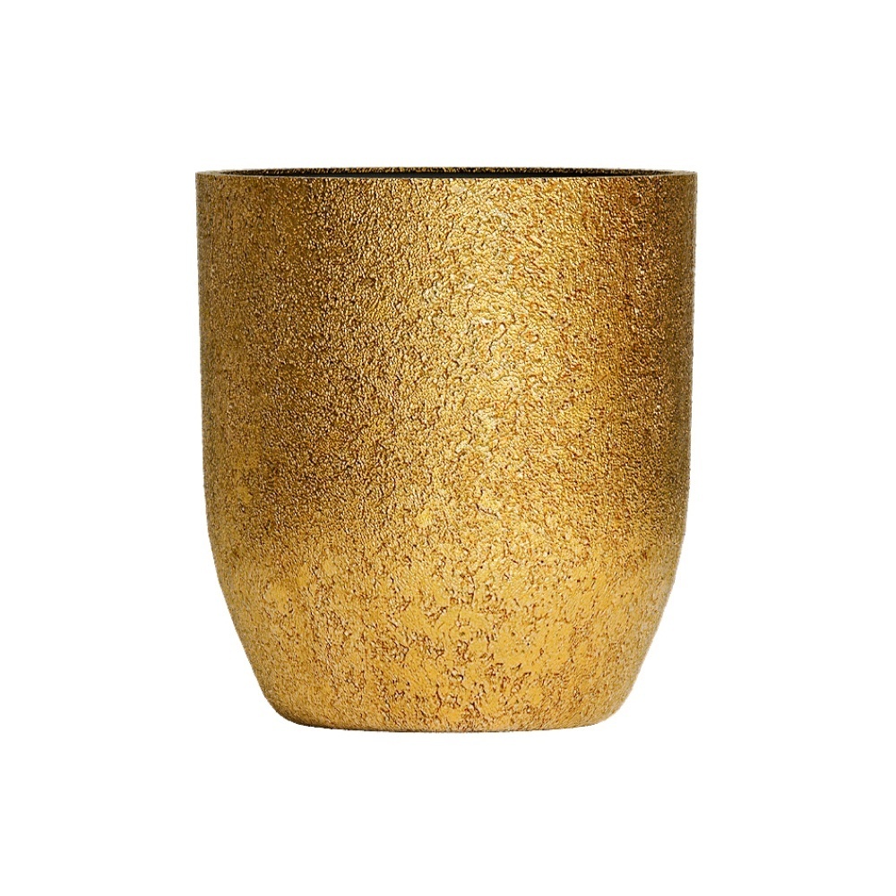 Кашпо CONCRETIKA YAR RICH GOLD D40H44