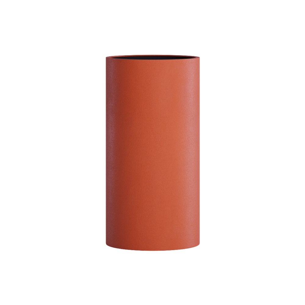 Кашпо CONCRETIKA CYLINDER TERRACOTTA D40H80