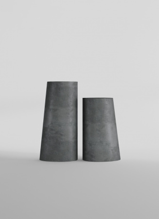 Кашпо CONCRETIKA DUET SMOKEY BLUE D41H104