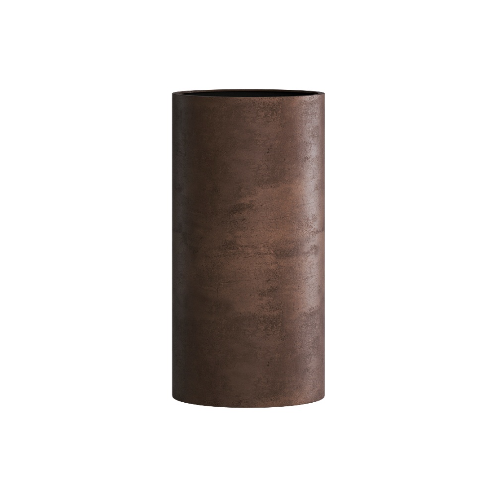 Кашпо CONCRETIKA CYLINDER COFFEE D30H60