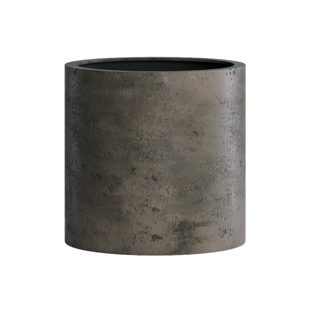 Кашпо CONCRETIKA CYLINDER BREZENT GREY D25H25