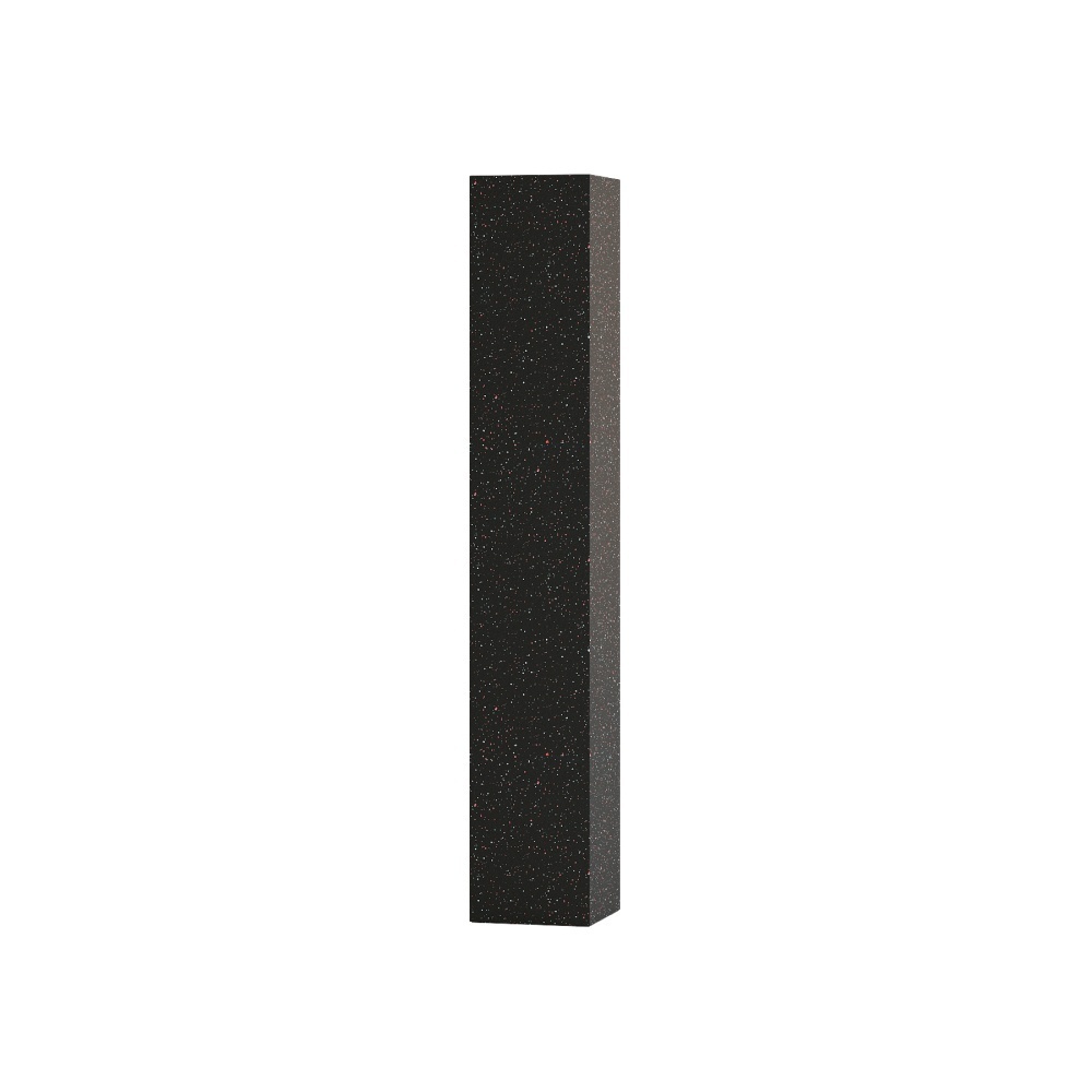 Кашпо CONCRETIKA COLONNA EGG BLACK 20x20x120