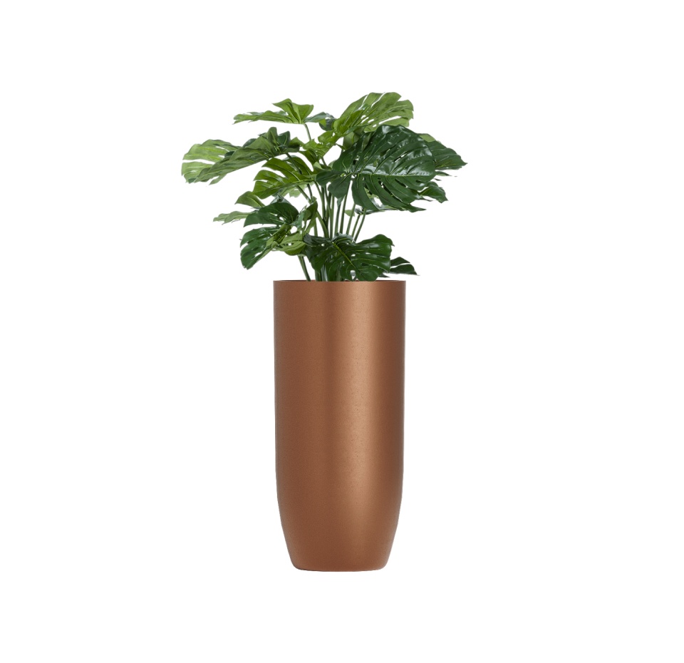 Кашпо CONCRETIKA YAR BRONZE D40H87