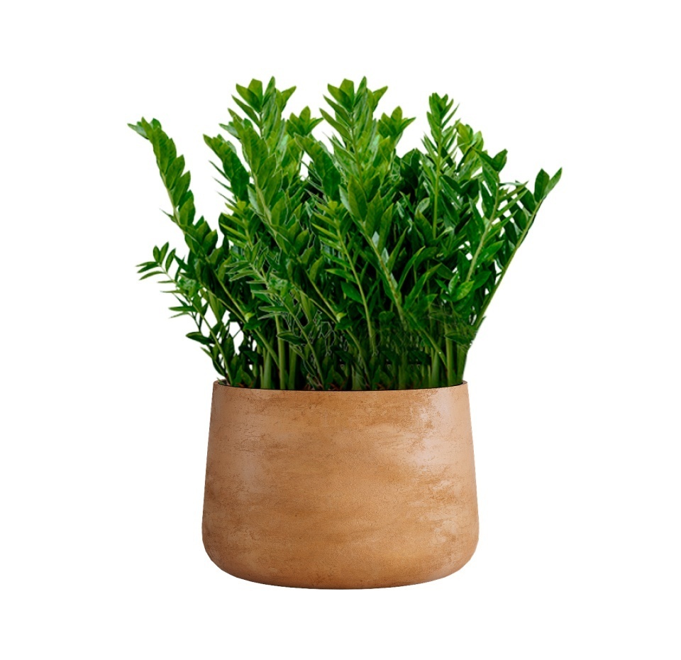Кашпо CONCRETIKA CONE CLASSIC CLAY D60H42