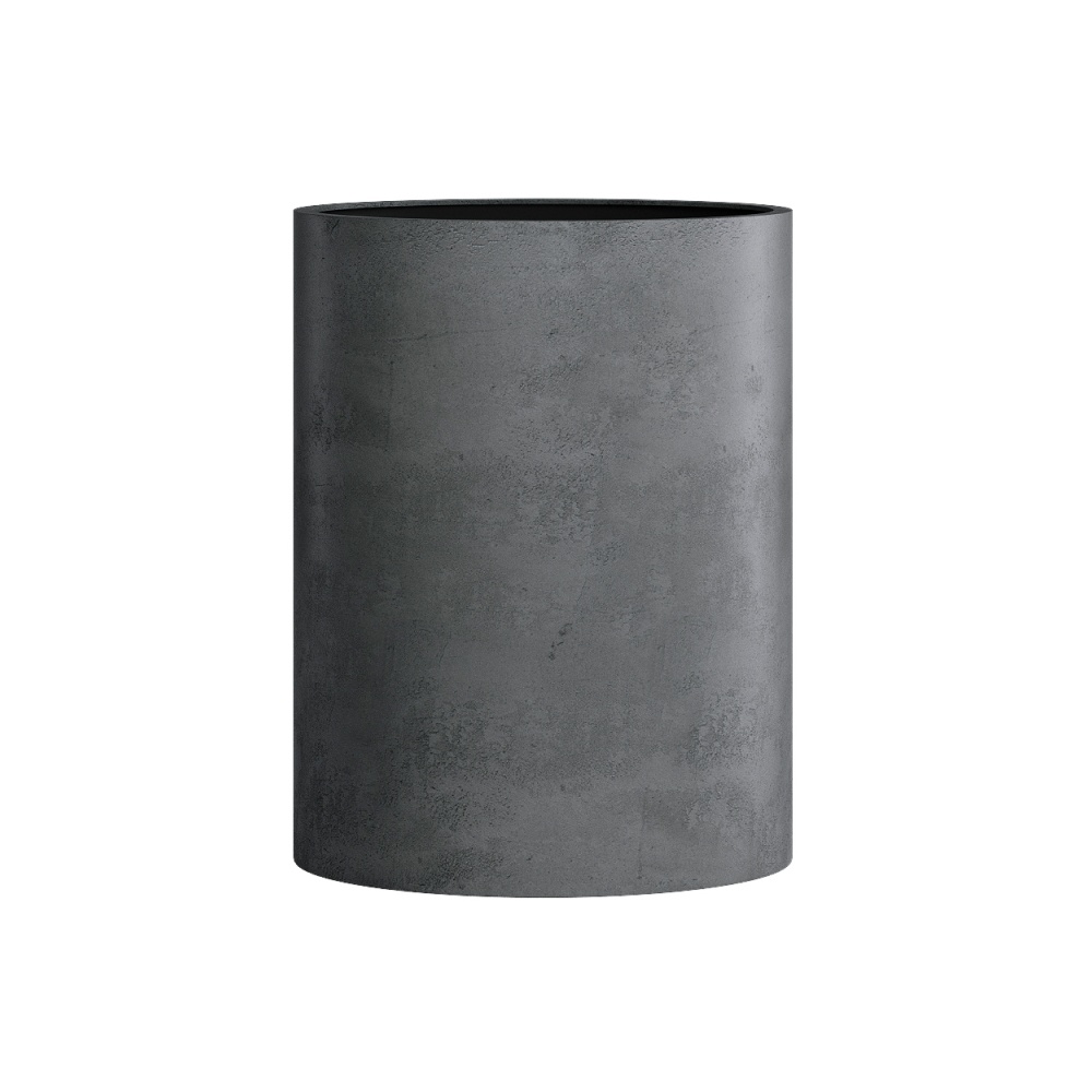 Кашпо CONCRETIKA CYLINDER SMOKEY BLUE D50H65