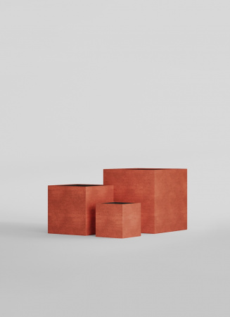 Кашпо CONCRETIKA CUBE CANDY 80x80x80