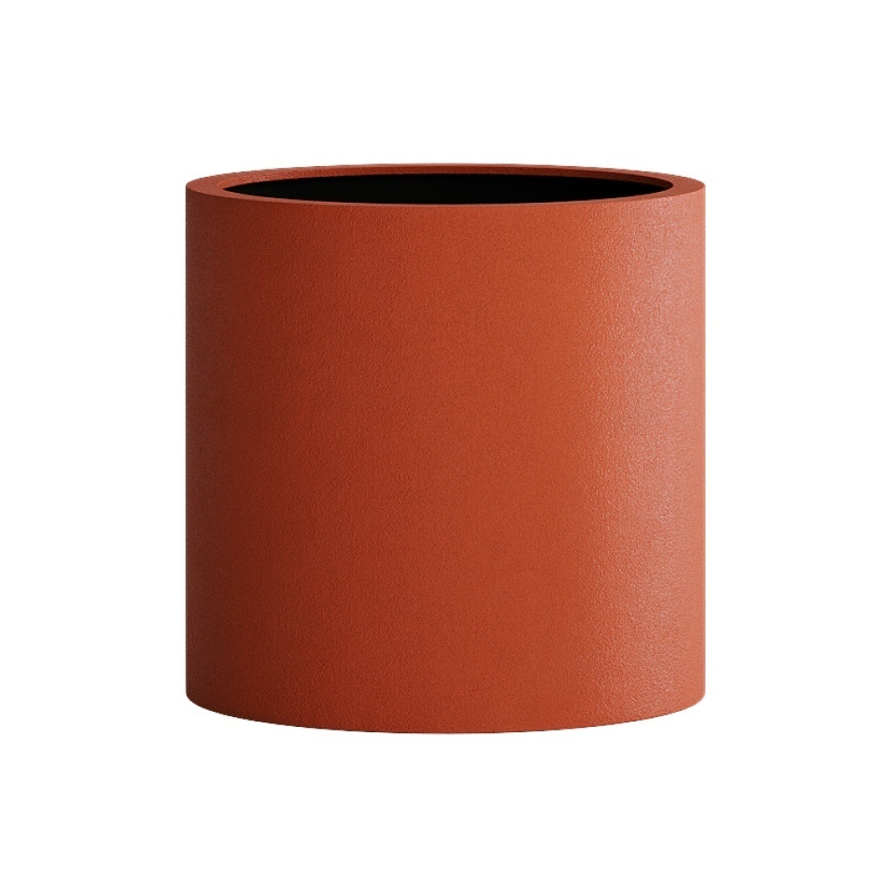 Кашпо CONCRETIKA CYLINDER TERRACOTTA D25H25