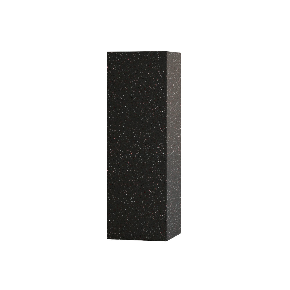 Кашпо CONCRETIKA COLONNA EGG BLACK 30x30x90