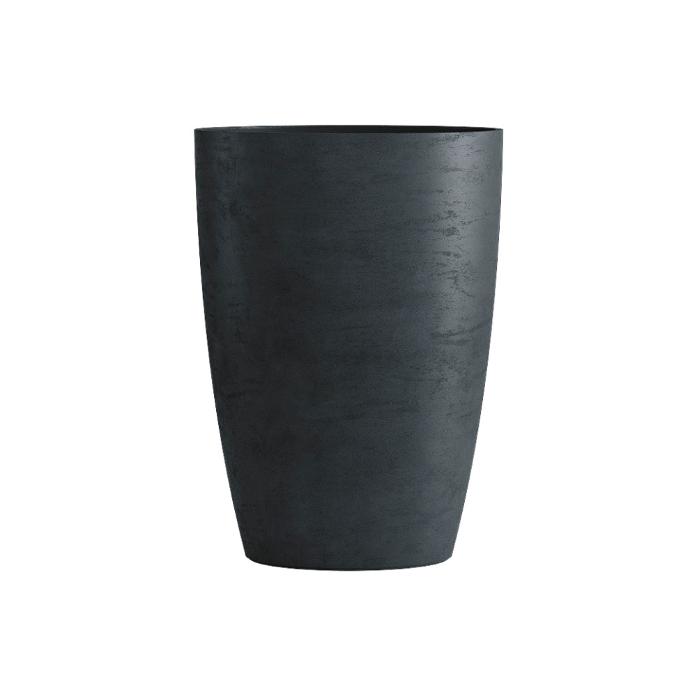 Кашпо CONCRETIKA CONUS ANTHRACITE D41H57