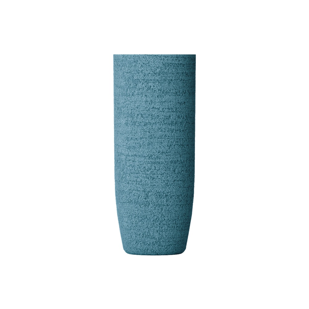 Кашпо CONCRETIKA YAR EROSIA BLUE D46H110