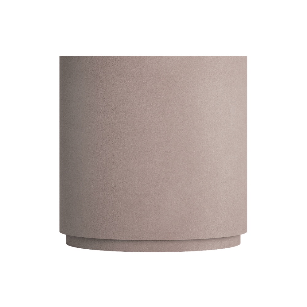 Кашпо CONCRETIKA CYLINDER XL COCOA D120H120