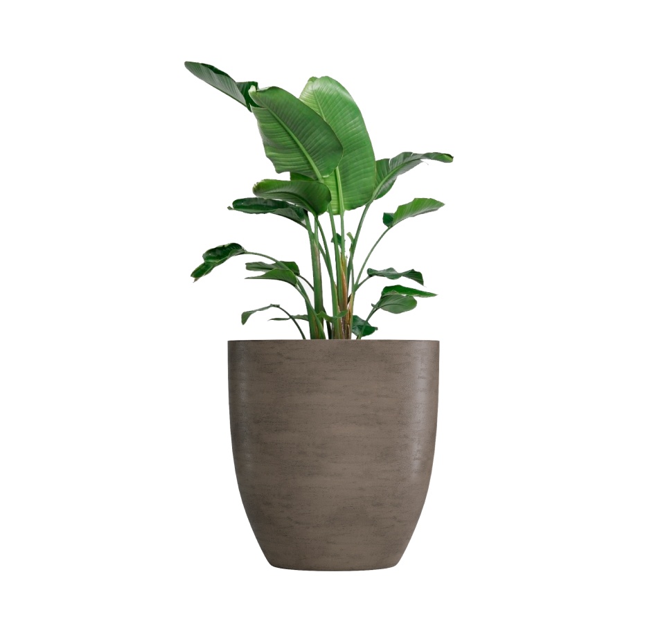 Кашпо CONCRETIKA VASE 3 SMOKEY GREY D90H95