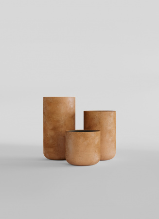 Кашпо CONCRETIKA TOPPER CLASSIC CLAY D40H90