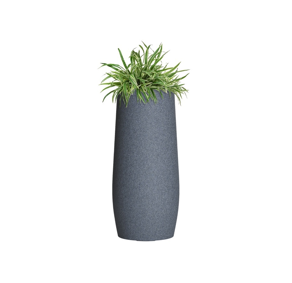 Кашпо CONCRETIKA MODA BASALT D38H100