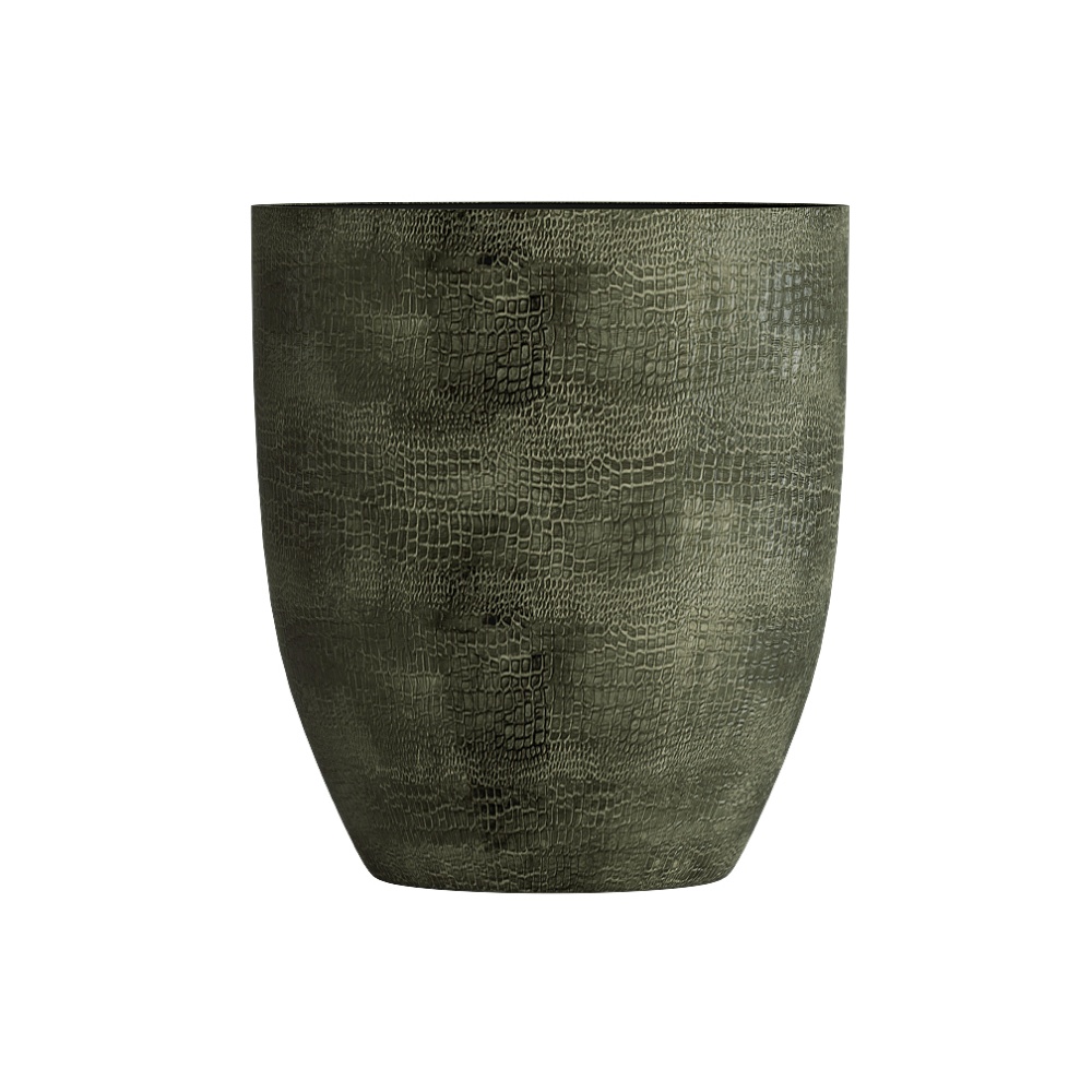 Кашпо CONCRETIKA VASE 3 CAYMAN GREEN D40H45