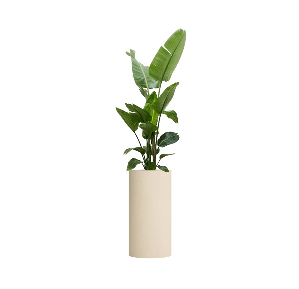 Кашпо CONCRETIKA CYLINDER SAHARA D40H80