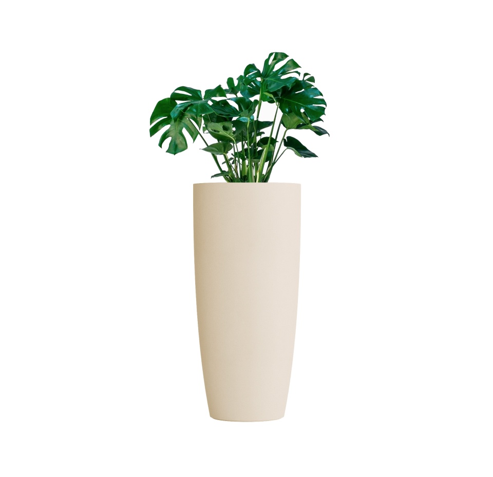 Кашпо CONCRETIKA CONUS SAHARA D60H130