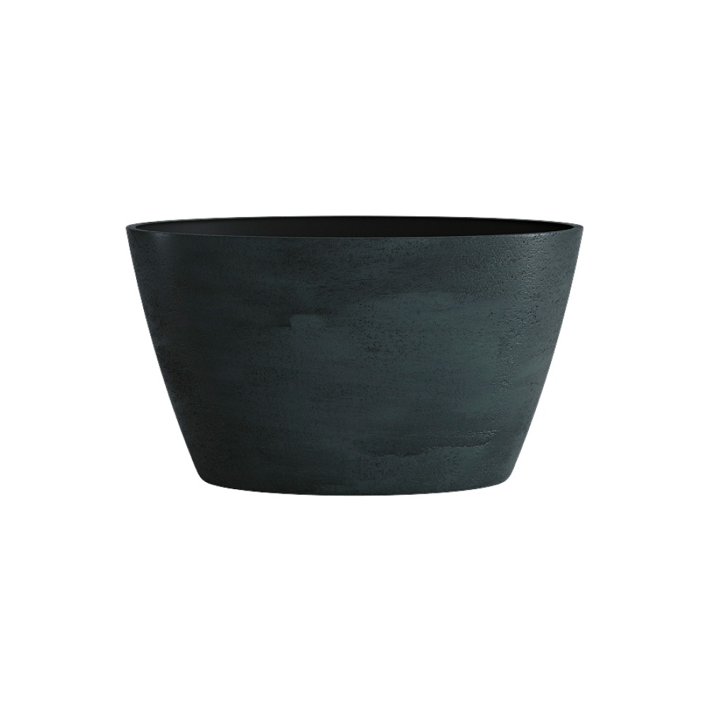 Кашпо CONCRETIKA BOWL OCEAN GREEN D65H36