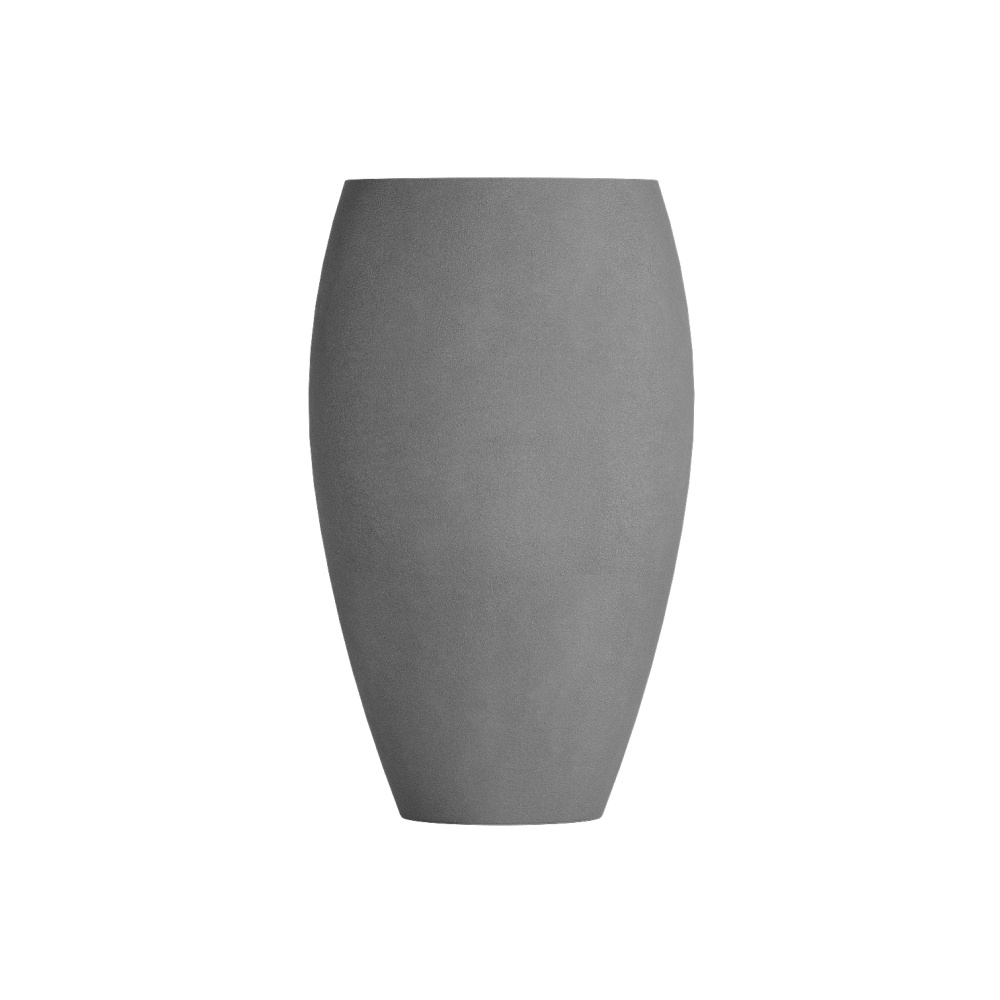 Кашпо CONCRETIKA OVAL LONDON GREY D41H82