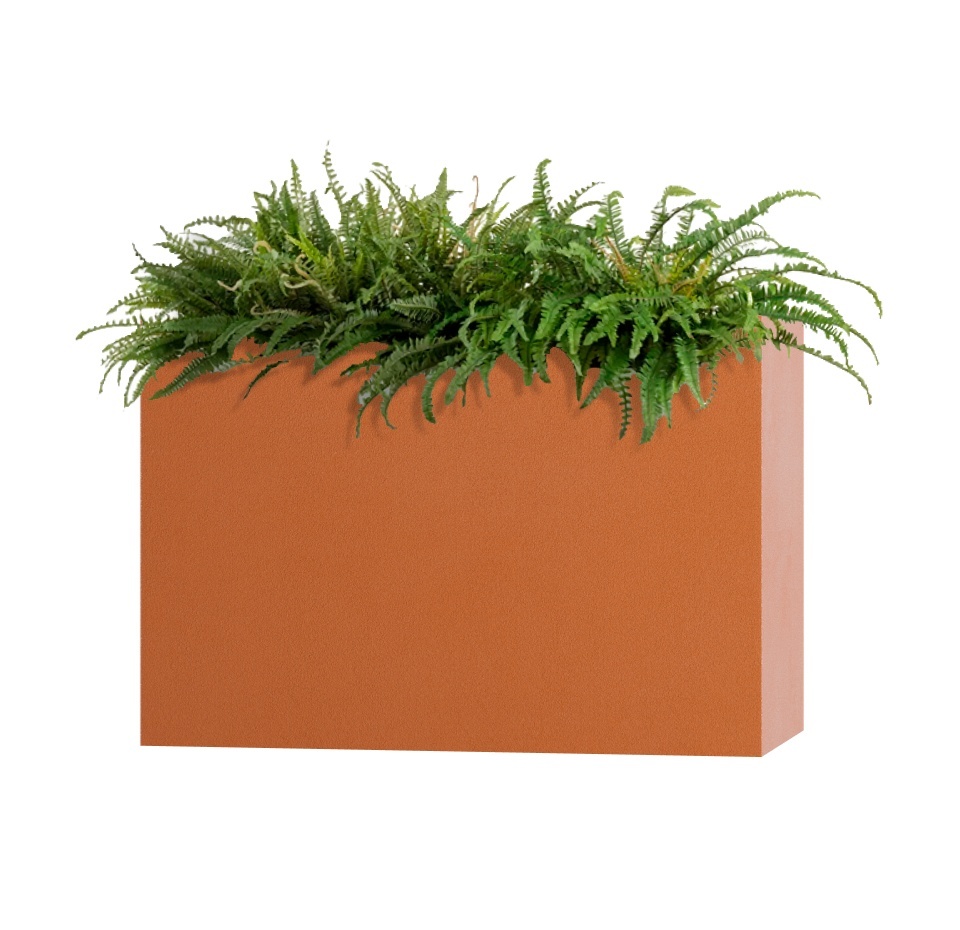 Кашпо CONCRETIKA DIVIDER CARROT 90x35x70