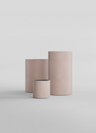 Кашпо CONCRETIKA CYLINDER COCOA D45H45
