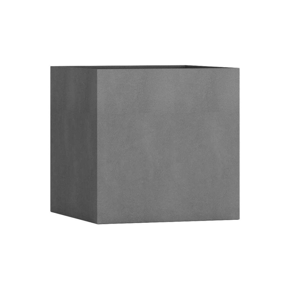 Кашпо CONCRETIKA CUBE LONDON GREY 60x60x60