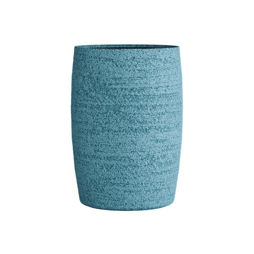 Кашпо CONCRETIKA CIGAR EROSIA BLUE D37H57