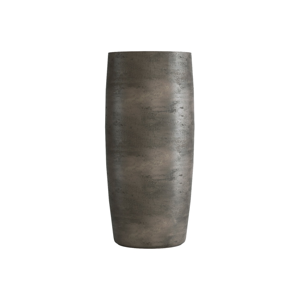 Кашпо CONCRETIKA CIGAR BREZENT GREY D43H92