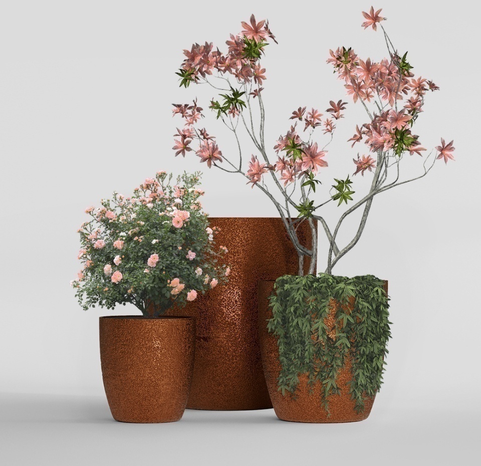 Кашпо CONCRETIKA VASE 3 RICH COOPER D75H82