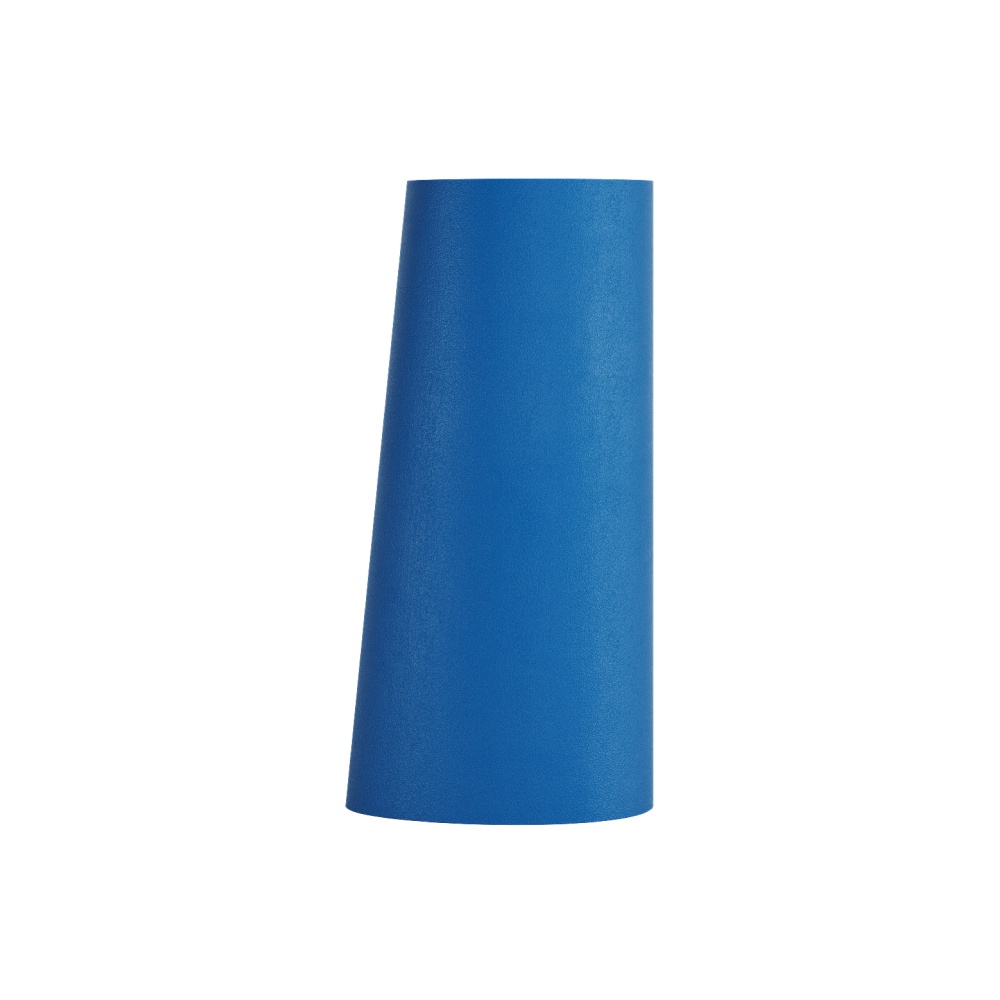 Кашпо CONCRETIKA DUET DARK BLUE D41H104