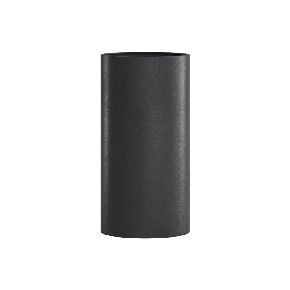 Кашпо CONCRETIKA CYLINDER NERO D40H80