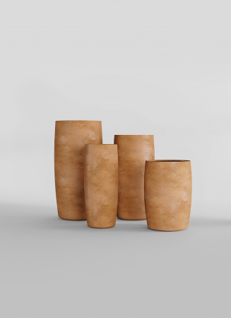 Кашпо CONCRETIKA CIGAR CLASSIC CLAY D37H57