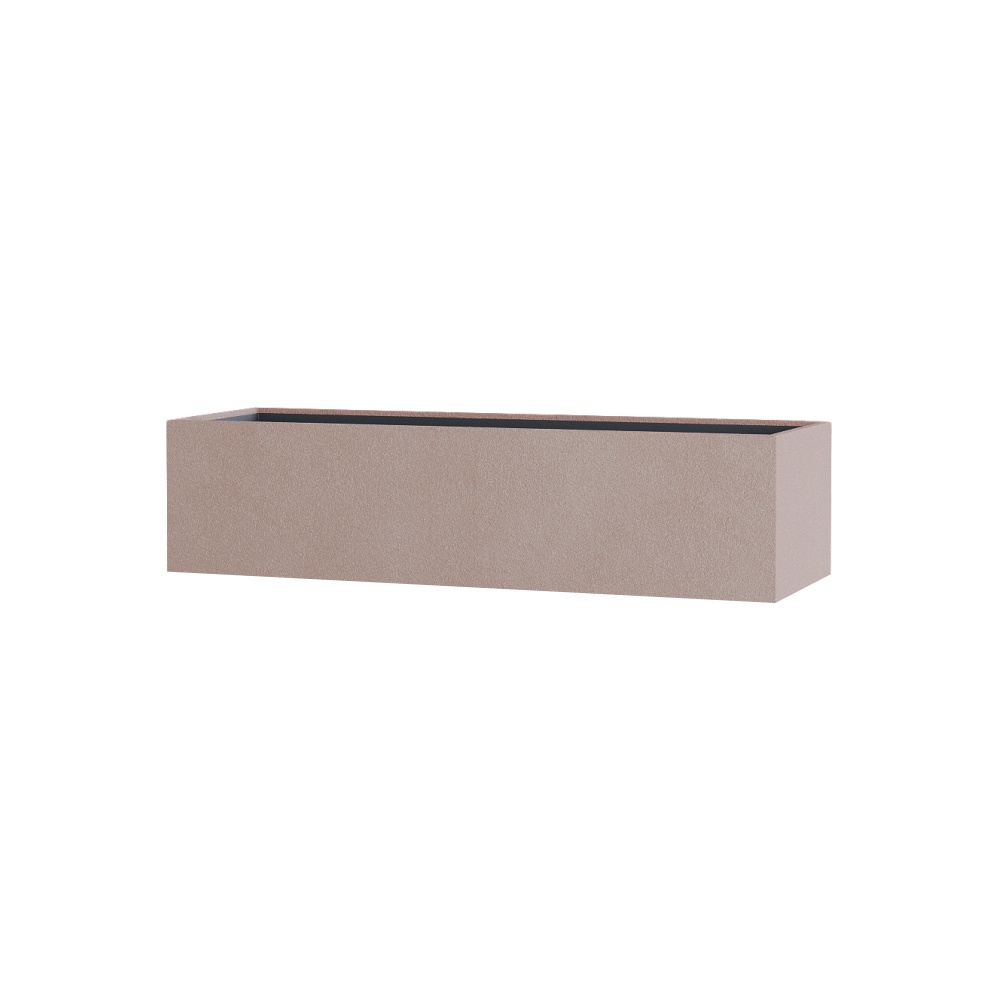 Кашпо CONCRETIKA BALCONY COCOA 60x20x15