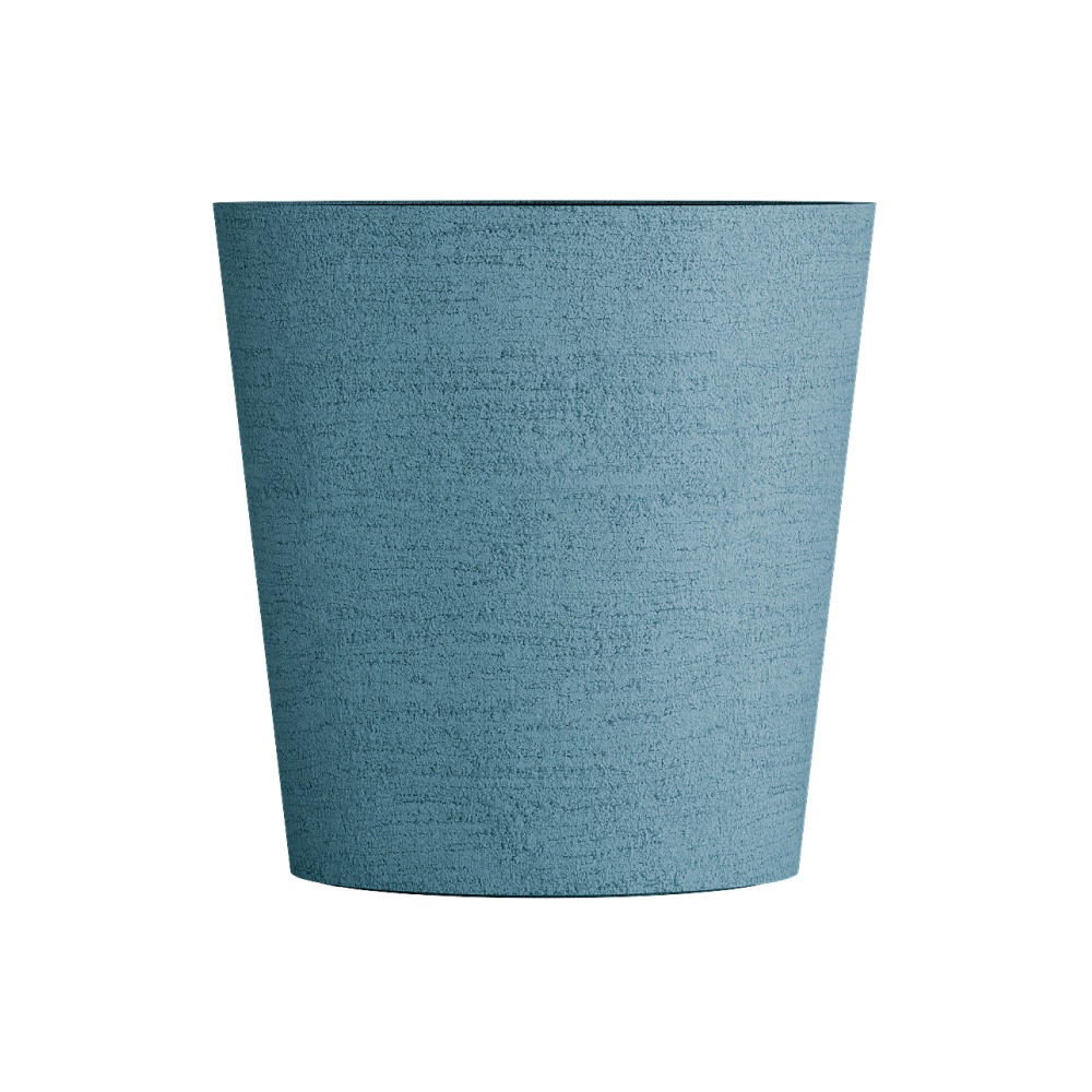 Кашпо CONCRETIKA CRATER EROSIA BLUE D50H75