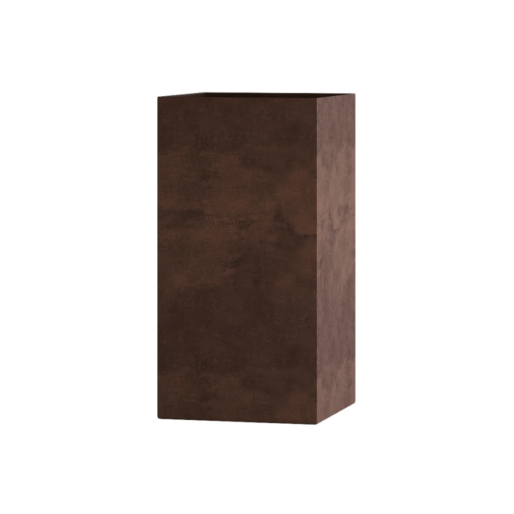 Кашпо CONCRETIKA COLONNA COFFEE 40x40x80