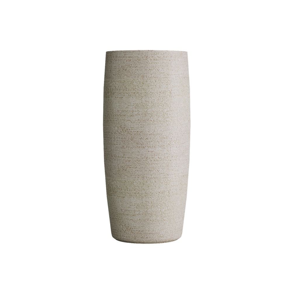 Кашпо CONCRETIKA CIGAR EROSIA YELLOW D43H92