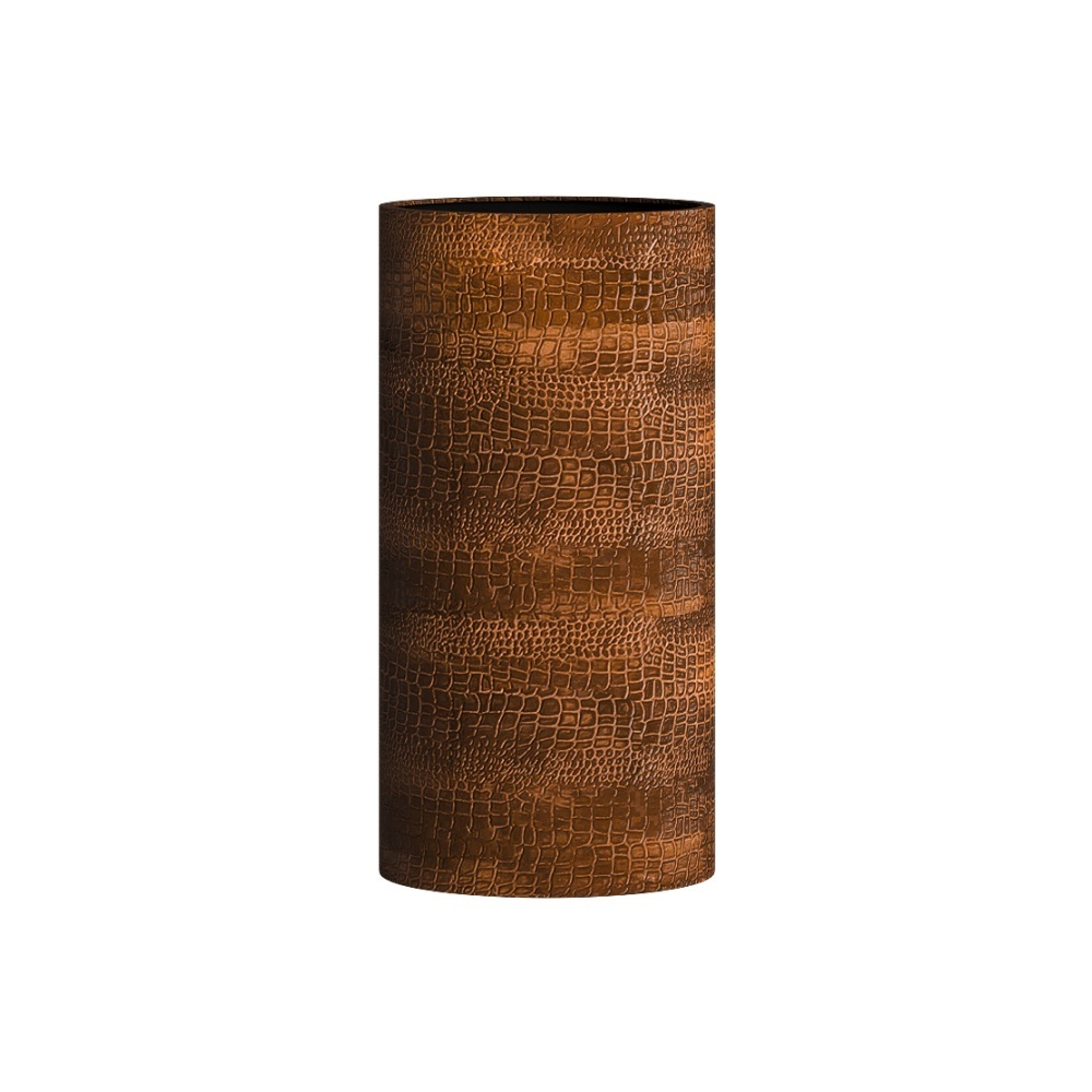 Кашпо CONCRETIKA CYLINDER CAYMAN BROWN D40H80