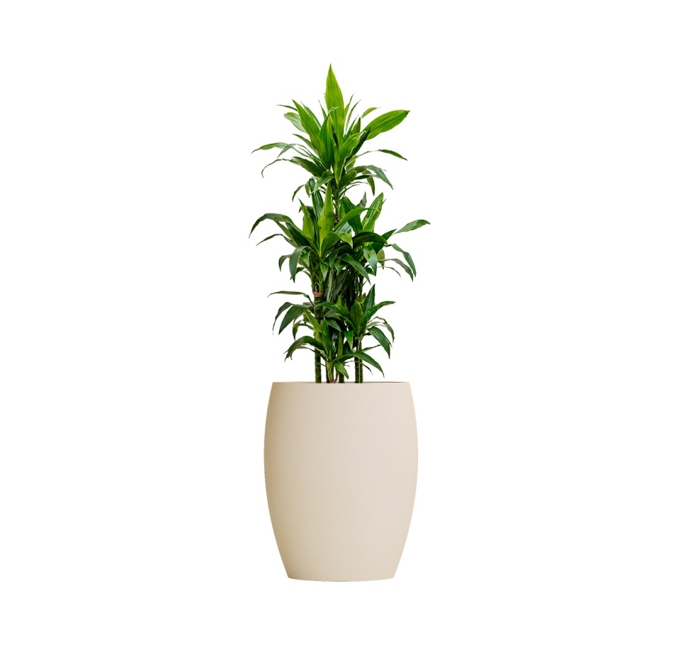 Кашпо CONCRETIKA OVAL SAHARA D45H66