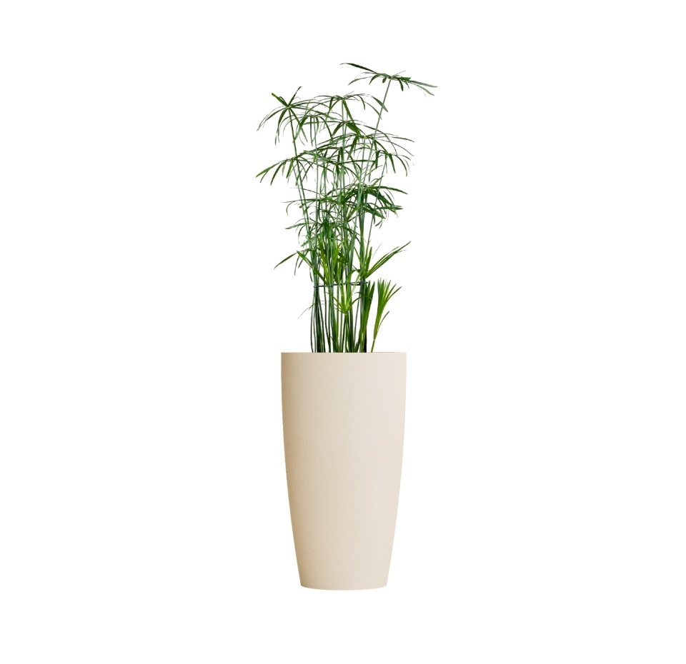 Кашпо CONCRETIKA CONUS SAHARA D40H80