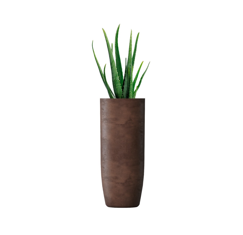 Кашпо CONCRETIKA YAR COFFEE D40H87