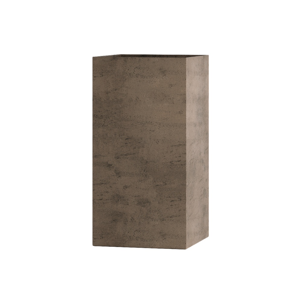 Кашпо CONCRETIKA COLONNA SMOKEY GREY 40x40x80
