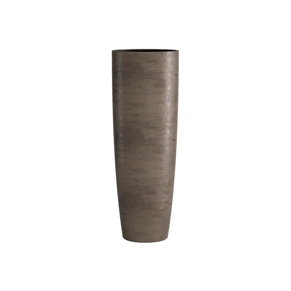 Кашпо CONCRETIKA CONUS SMOKEY GREY D60H170