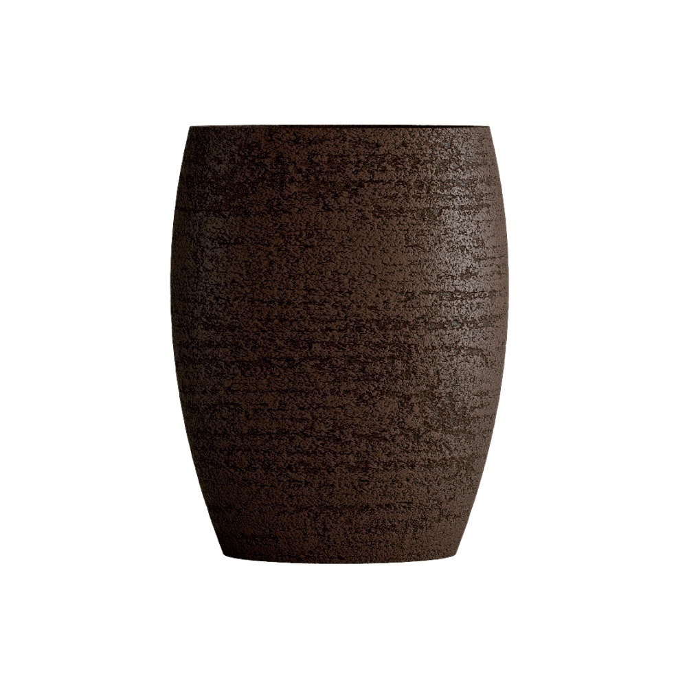 Кашпо CONCRETIKA OVAL EROSIA BROWN D60H88