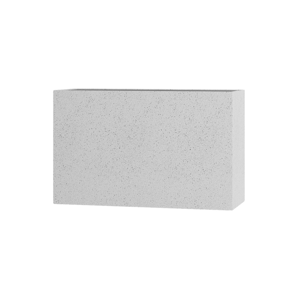 Кашпо CONCRETIKA DIVIDER EGG WHITE 80x30x50