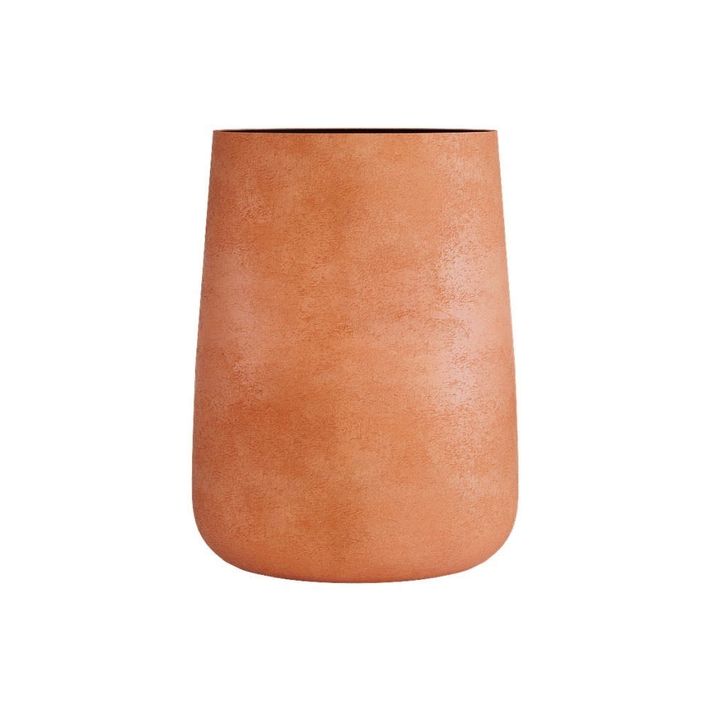 Кашпо CONCRETIKA CONE RED CLAY D38H60