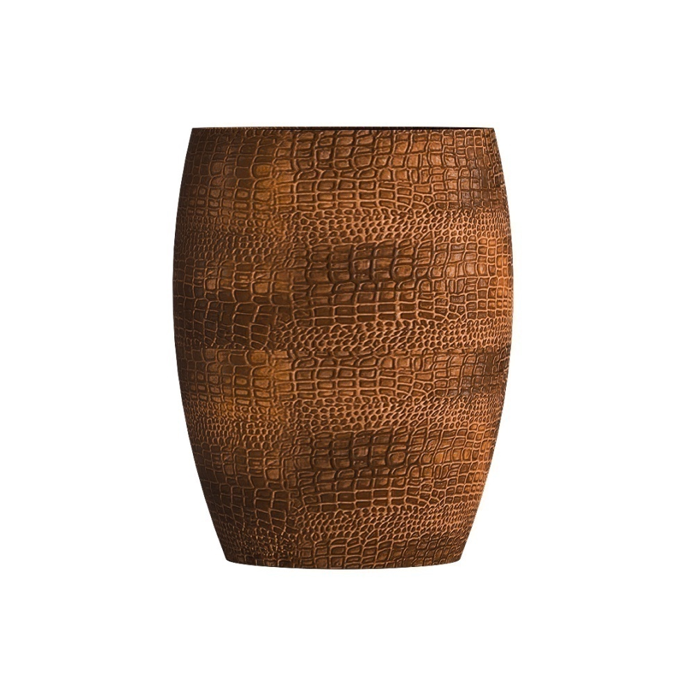 Кашпо CONCRETIKA OVAL CAYMAN BROWN D60H88