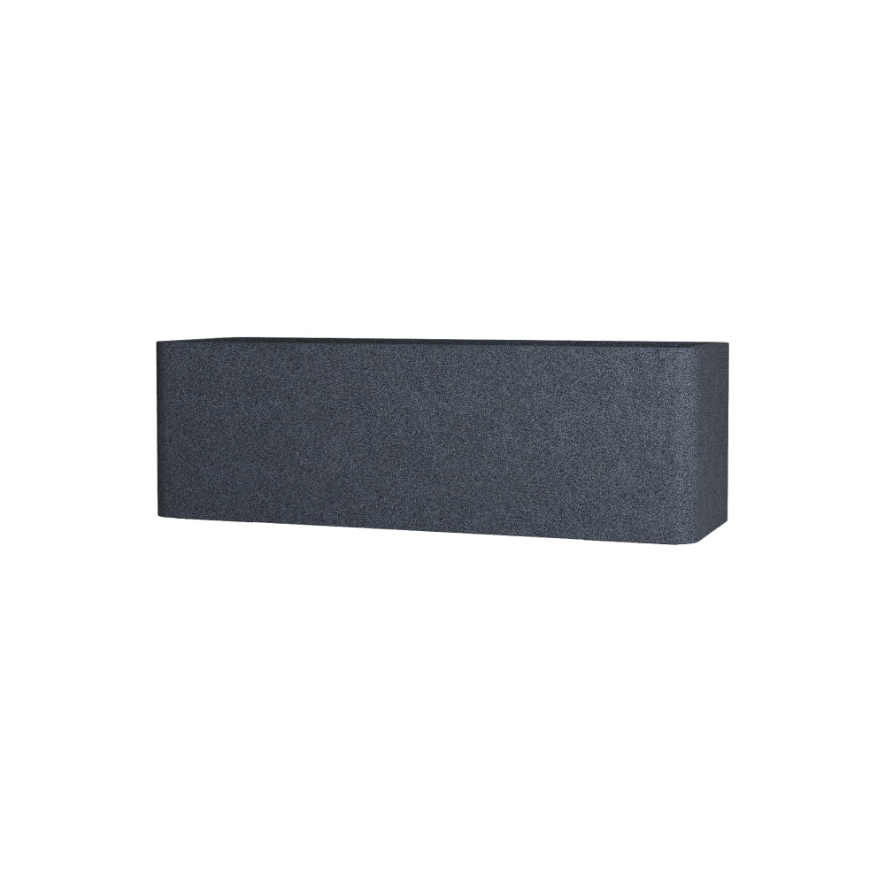 Кашпо CONCRETIKA BALCONERA BASALT 94x32x30