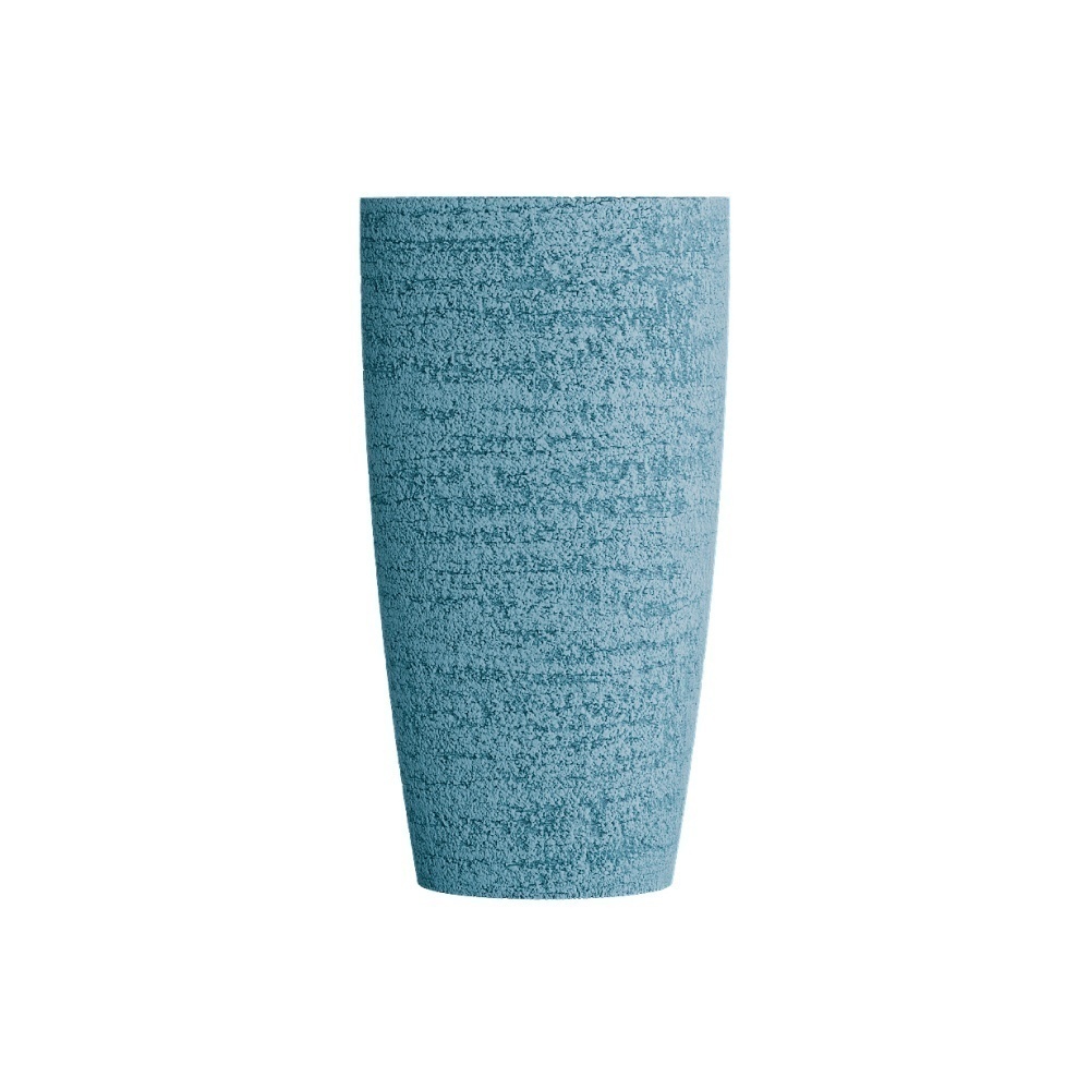 Кашпо CONCRETIKA CONUS EROSIA BLUE D39H60