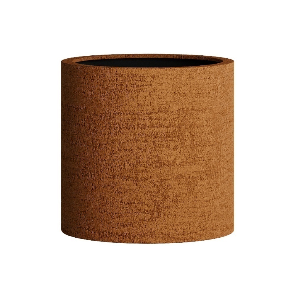 Кашпо CONCRETIKA CYLINDER EROSIA OCHRE D45H45