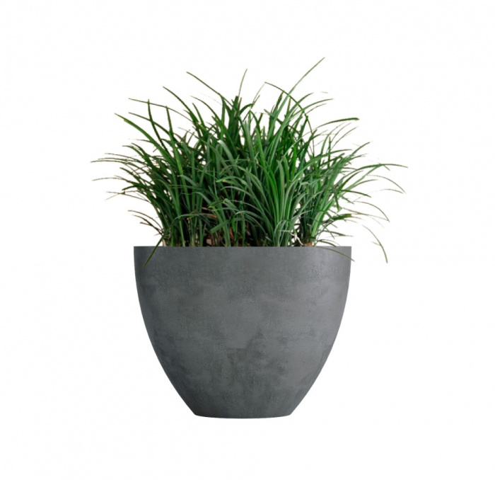 Кашпо CONCRETIKA UPON SMOKEY BLUE D45H35